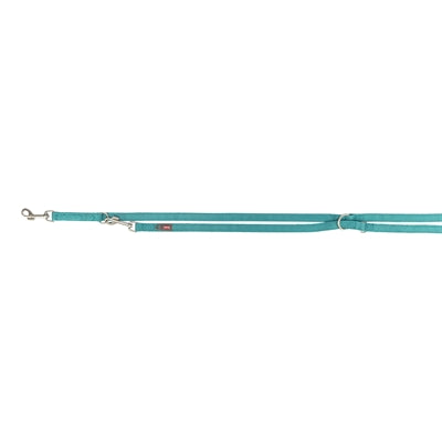 Trixie Hondenriem Premium Verstelbaar Tweelaags Aqua